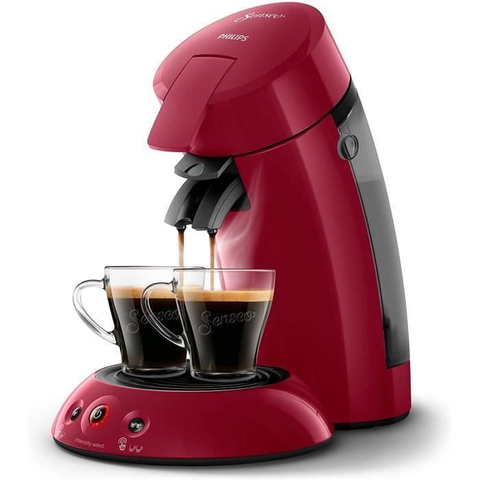 CAFETIERE Philips HD655491 Machine agrave Cafeacute agrave Dosettes Senseo Original Rouge Intense 0 75 Litre7