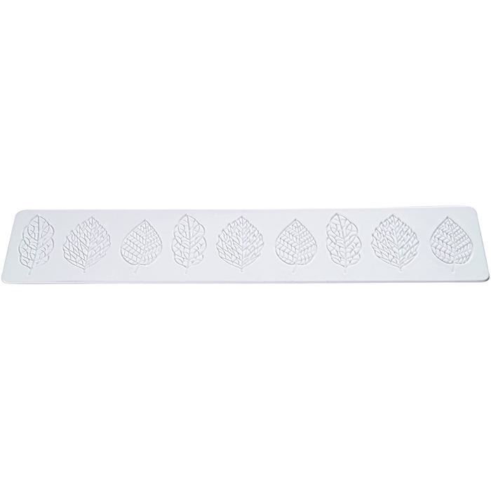 CAKE r Cakes by Silikomart 23089870069 Tapis en Silicone pour Dentelles en Sucre avec Motif Nature Blanc 05 x 95 x 42 cm176