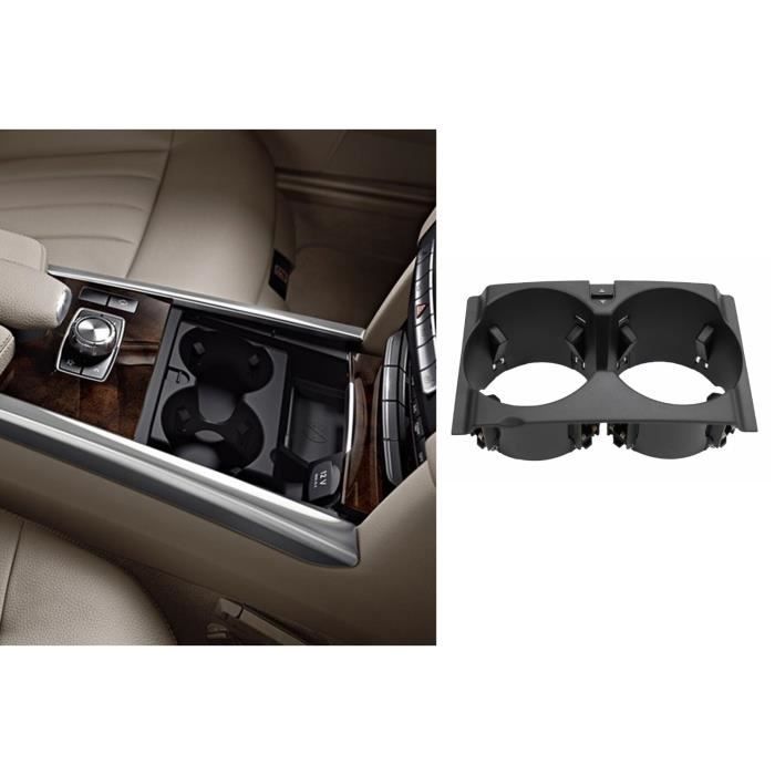 Porte-gobelet avant pour Mercedes Classe E W212 S212 2009-2016 Noir