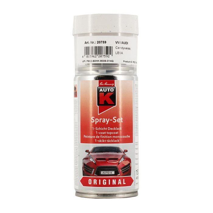 LB9A CANDY WEISS (Bombe Peinture 150 ml). Peint...