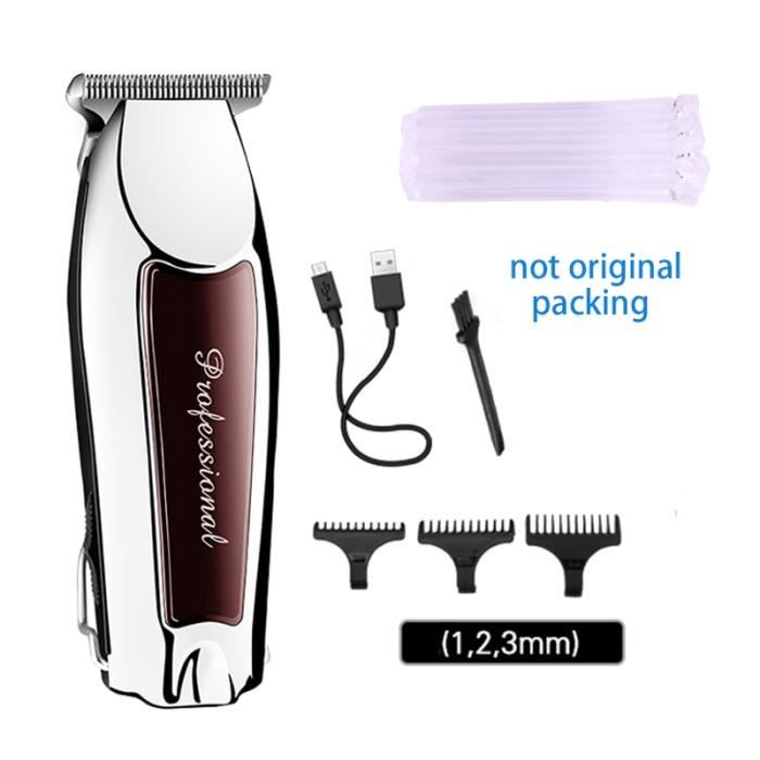 Km-9163bubble Kemei – tondeuse à cheveux Rechargeable sans fil pour homme, rasoir électrique pour barbier et