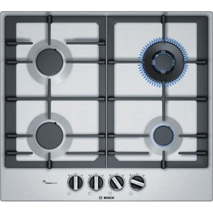 Plaque au gaz BOSCH PCH6A5B90 60 cm Noir (4 cuisinière