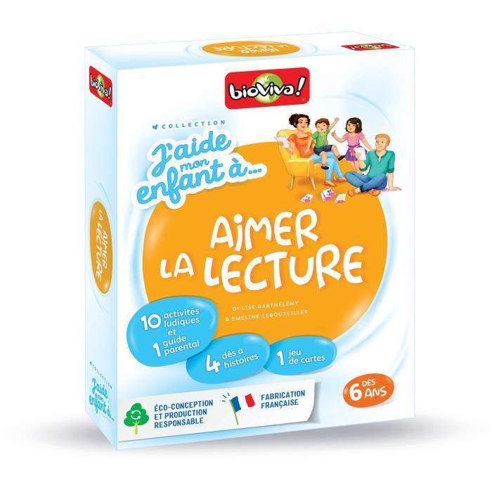 BIOVIVA - activités pour grandir - j'aide mon enfant à aimer la lecture