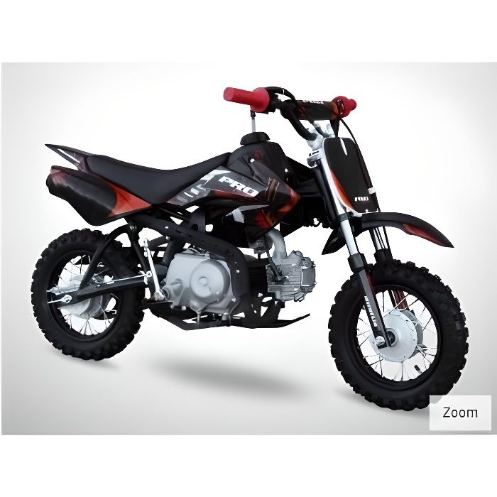 Moto cross enfant PROBIKE 90cc - - sans montage et mise en routesans montage et mise en routeRouge- Rouge
