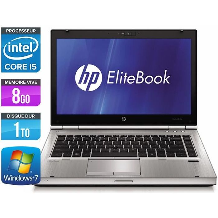 Ordinateurs portables HP EliteBook 8470P - Core i5-3210M - 8Go - 1To