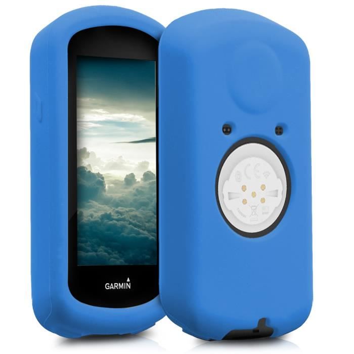 kwmobile Housse GPS Vélo - Accessoire Compatible avec Garmin Edge 1030 / 1030 Plus - Protection Boîtier Navigateur - Étui en Silicon