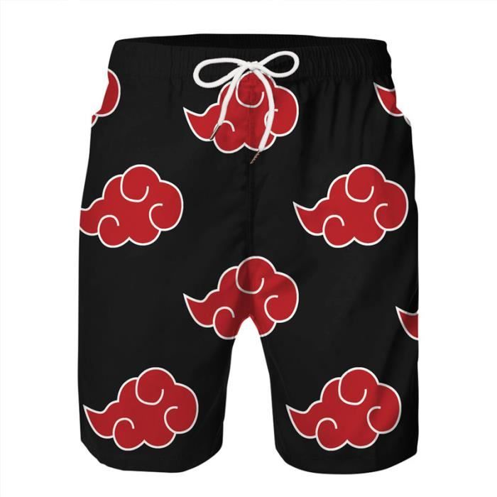 Legging De Compression Homme-Pantalon de plage de vacances d'impression numérique 3D personnalisé-rouge YH™