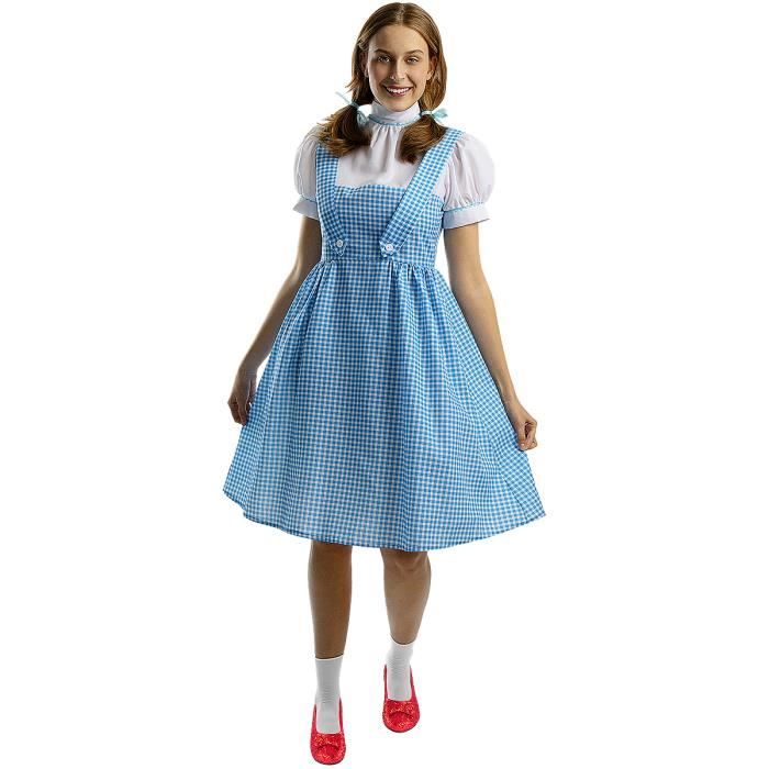 Déguisement Dorothy - Le Magicien d'Oz pour femme ▶ Le Magicien d'Oz, Films et Cinéma - Multicolore