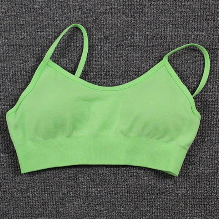 SURVETEMENT Femme - Sous-vêtements de sport confortables à haute élasticité de couleur pure - Vert GT™