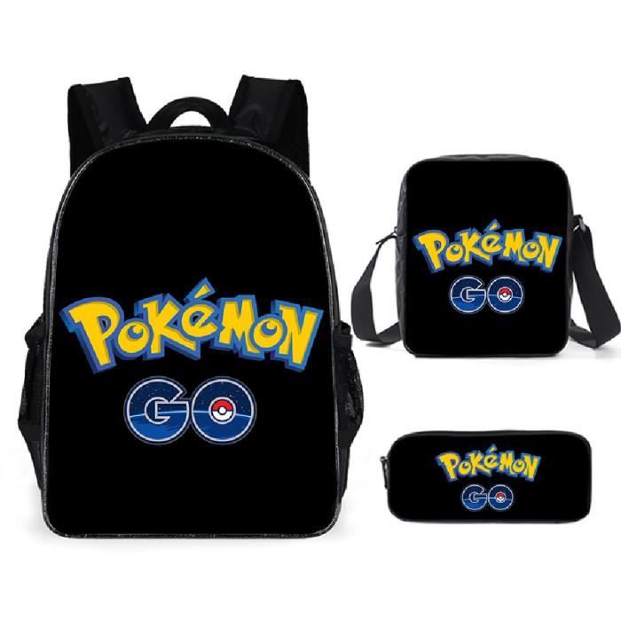 Pokémon Sacs D'école Cool Garçons Filles Anime Elfe Pikachu Sac À Dos Scolaire Enfants Backpack A19
