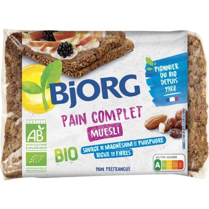 BJORG Pain Complet Muesli Bio - 300 g