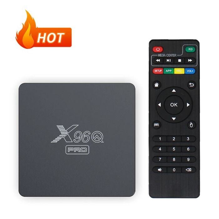 Boîtier TV Android H96 Mini V8 - Android 10, 2Go RAM, 16Go Stockage, Dual WiFi