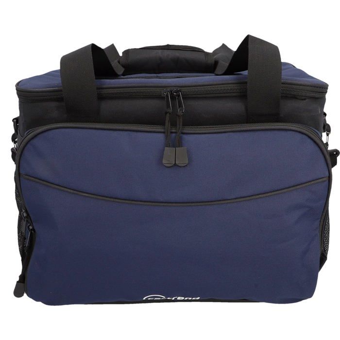 Sac isotherme - Cartrend - 11208 - 30L - Noir/Bleu - Bandoulière réglable