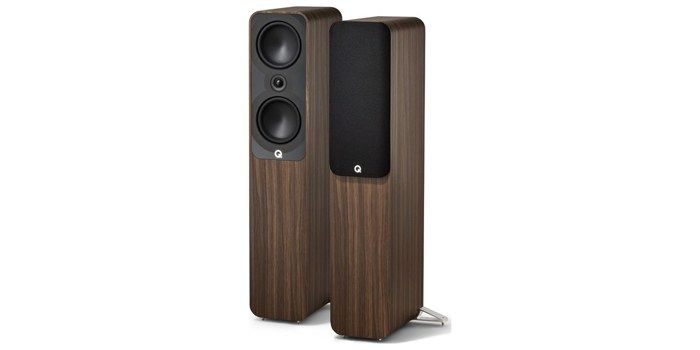 Q Acoustics 5050 Bois de rose - Enceintes Colonnes (la