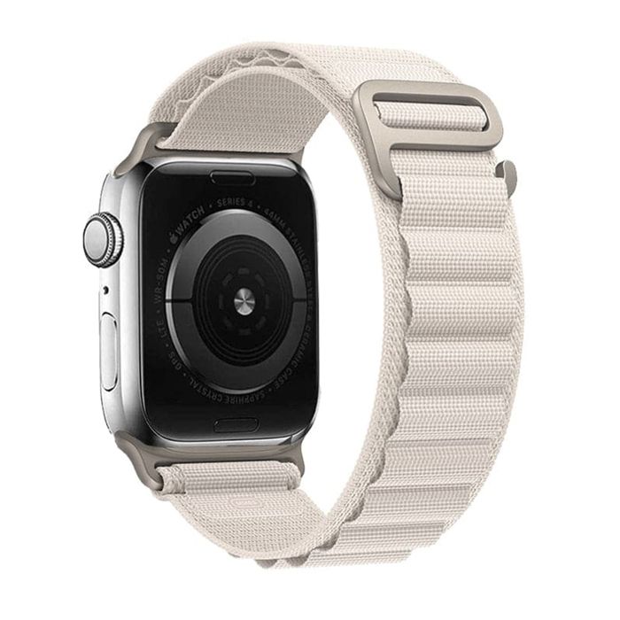 Bracelet Boucle Alpine Starlight compatible avec Apple Watch 42mm 44mm 45mm 49mm Serie 9 8 7 6 5 4 3 2 1 SE - Yuan Yuan - Bracelet Boucle Alpine Starlight compatible avec Apple Watch 42mm 44mm 45mm 49mm Serie 9 8 7 6 5 4 3 2 1 SE - Yuan Yuan -
