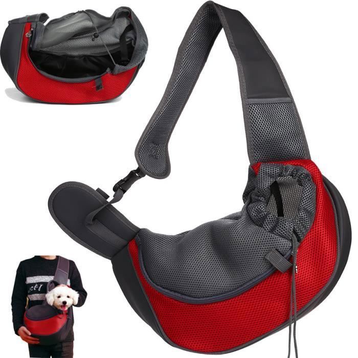 Sac de Transport pour Chien Chat Petit Domestique paule main Sac Bandoulire Animaux Compagnie Jusqu 5kg Sling Transporteur