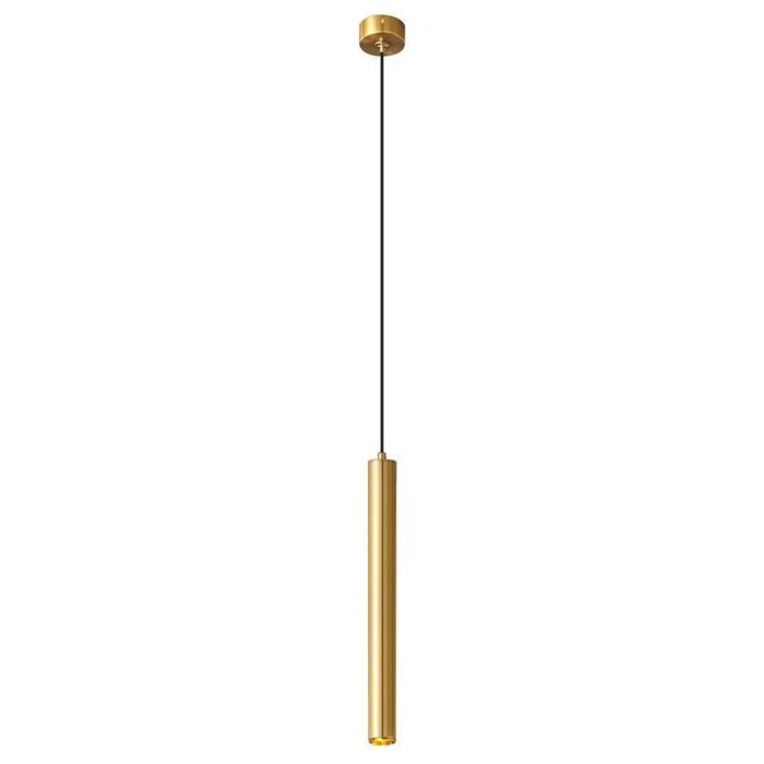 Diday Moderne Suspension Luminaire Lampe à suspension LED Projecteur Lustre Luminaire Spotlight Or Lumière Chaude Ø3*30cm