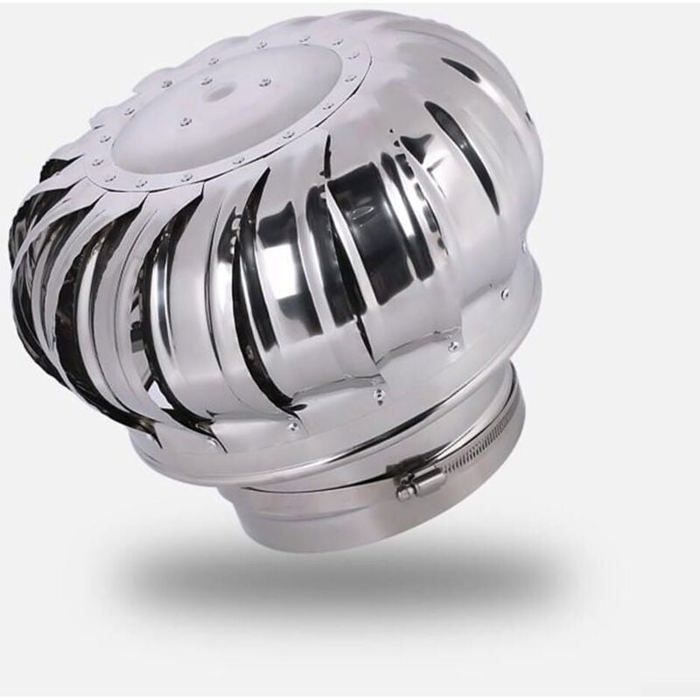 Hotte de Cheminée Rotative en Acier Inoxydable, Ventilateur Ventouse — free download