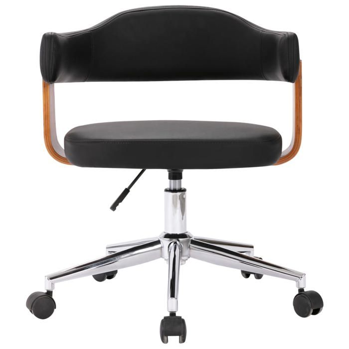 Lot de 2 Chaises de cuisine Noir - Montage simple - SHIELDPRO® Chaises pivotantes à mangerScandinavePour salon bois courbé et sim