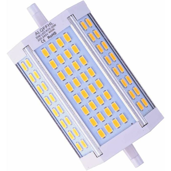 Ampoule LED - PZCC - R7S 118mm 30W - 3000 lm - 4000K (Blanc naturel) - Dimmable CRI>80
