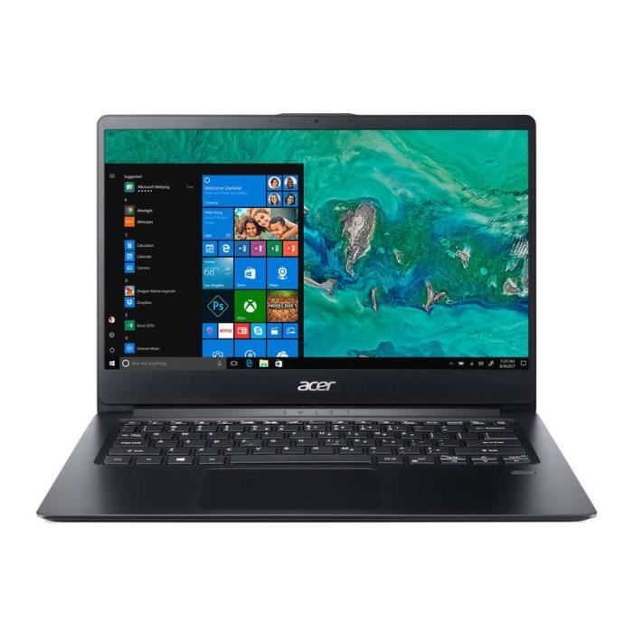 Vente PC Portable Portable ACER SF114-32-P3WS Noir NX.H1YEF.005 14'' pas cher Vente PC Portable Portable ACER SF114-32-P3WS Noir NX.H1YEF.005 14'' pas cher