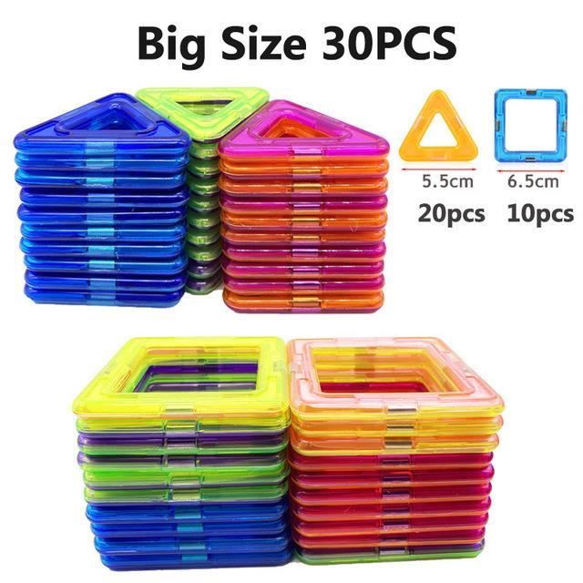 110 Pcs Blocs Construction Magnétiques 3D Plastique ABS Développement de l’Imagination et des 110 Pcs Blocs Construction Magnétiques 3D Plastique ABS Développement de l’Imagination et des