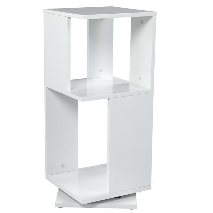 Pix 2 Etagere Rotative 2 Cases Blanc Achat Vente Etagere Murale Pix 2 Etagere Rotative 2 Cases Cdiscount