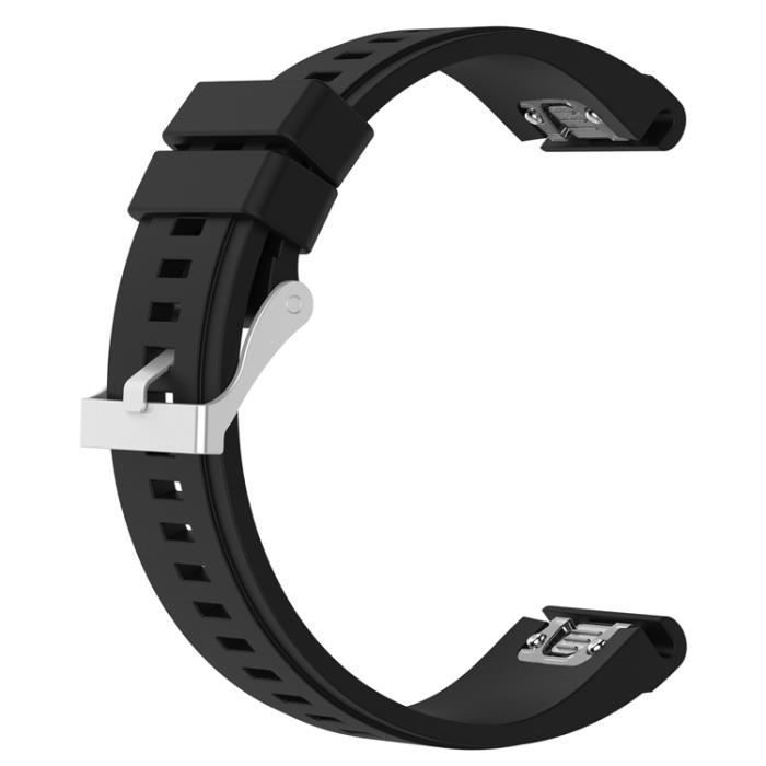 Acheter Bracelet en Silicone de 22mm pour Garmin Fenix ​​7 6 5, bracelet de  montre à ajustement rapide pour Garmin Fenix ​​6 Pro 5 Plus, bracelet de  montre intelligente