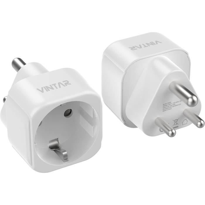 TESSAN Adaptateur Prise Anglaise UK Angleterre France Adaptateur de TESSAN Adaptateur Prise Anglaise UK Angleterre France Adaptateur de