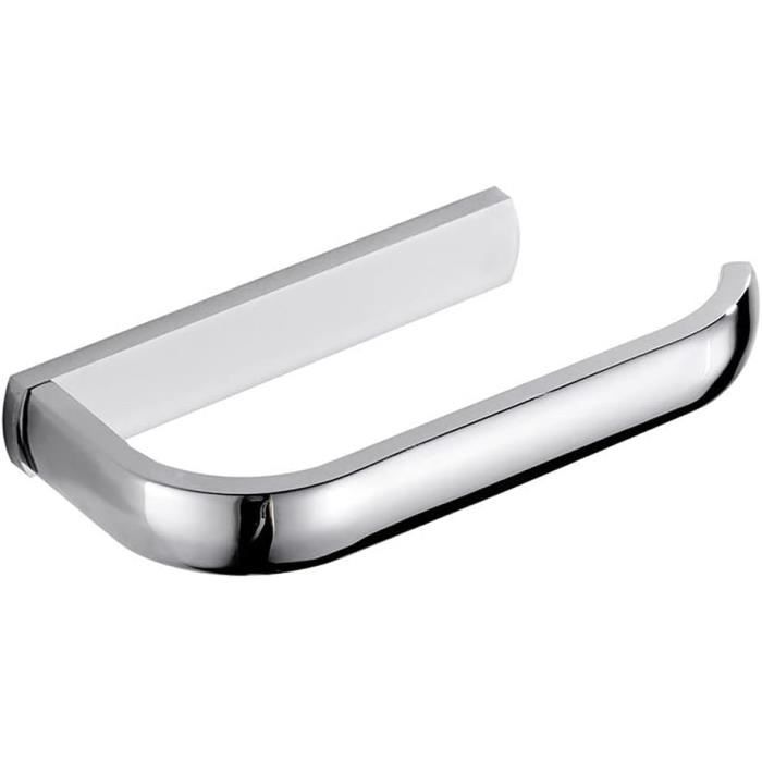 Porte-rouleau Toilette Double Pivotant En Acier Inox 304 - Pour Rouleaux Méga Jusqu’à 15,2 Cm | Installation Facile, Design Moderne