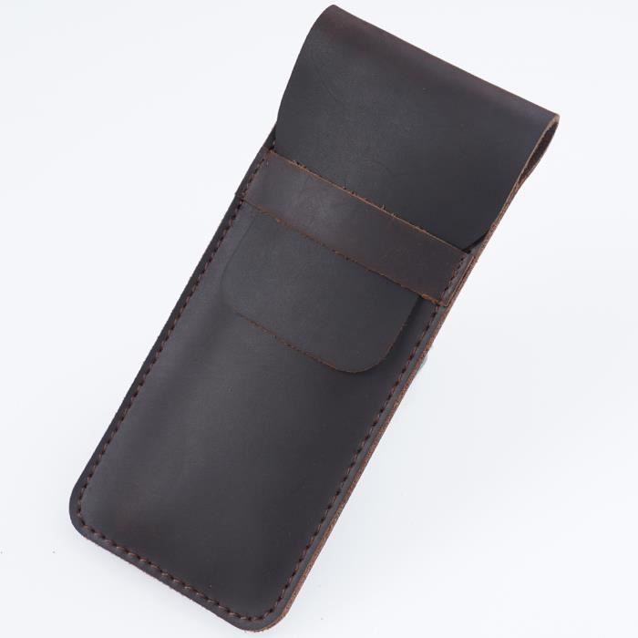 Sacoche De Selle En Cuir Véritable Fait Main – Trousse à Outils Vintage, Cadeau De Noël Parfait !