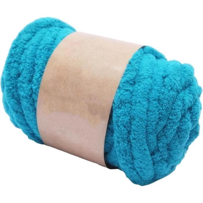 Grosse Laine 500g Bricolage Doux Torsion Tubulaire Gros Fil Coton Tube Crochet Fil Couverture Tricot à La Main Spin Corde Fils Accessoires Faits à La Main Pelote Laine Grosse Maille (Color