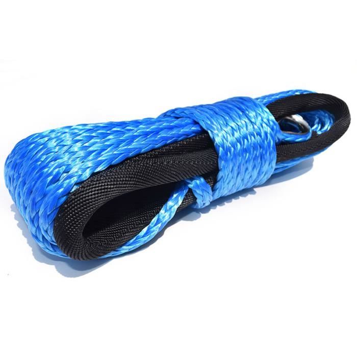 Câble De Remorquage élastique Unitec 73511 - XXL 4 M, Charge Max 3000 Kg, Avec Drapeau Rouge - 6