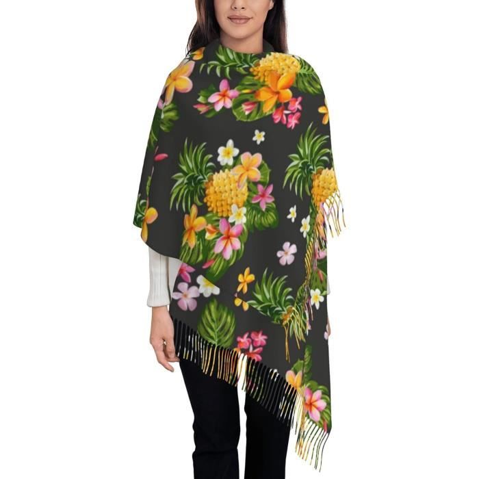 Écharpe Foulard Femme Lina & Lily - Imprimé Cerf, Doux Et Léger, 180x90 Cm, Cadeau Tendance - 3