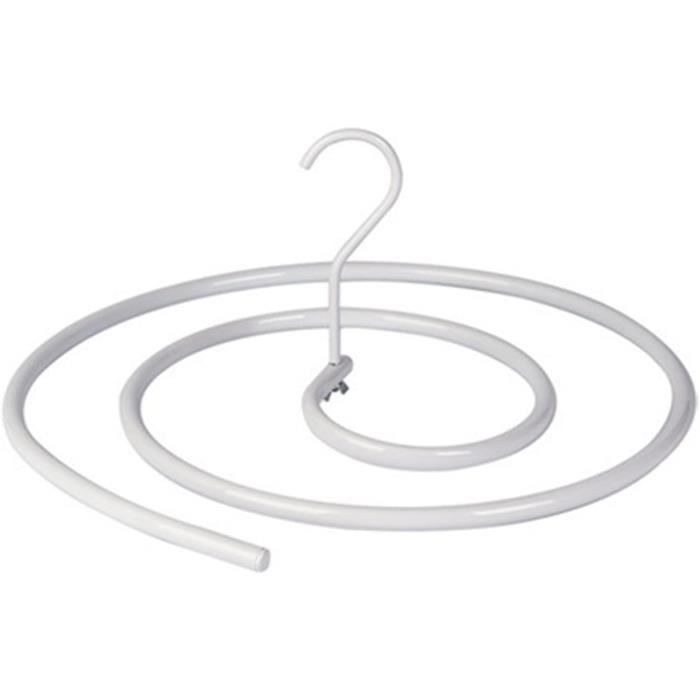 Lot De 2 étendoirs à Linge En Spirale Acier Inoxydable - Pour Draps, Couettes - Design Gain De Place, 41,8 Cm - 10