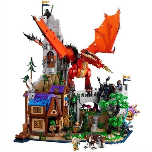 Jeu de construction - LEGO - IDEAS 21348 - Dungeons et Dragons - Dragon Rouge - 8 ans et plus