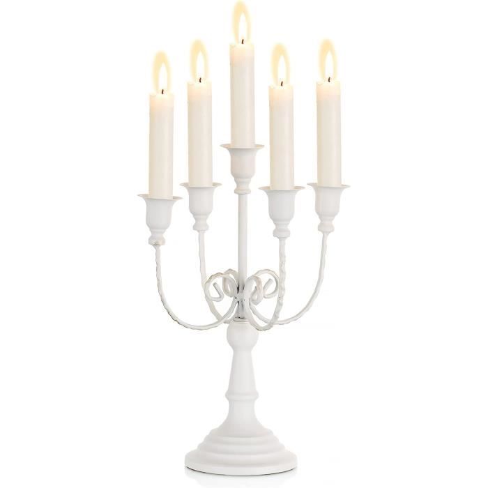 Lot de 3 bougeoirs en métal de différentes Tailles, bougeoirs pour décoration de Maison, Tables de Saint-Valentin, Mariage, Noël, Chandelier Moderne Doré