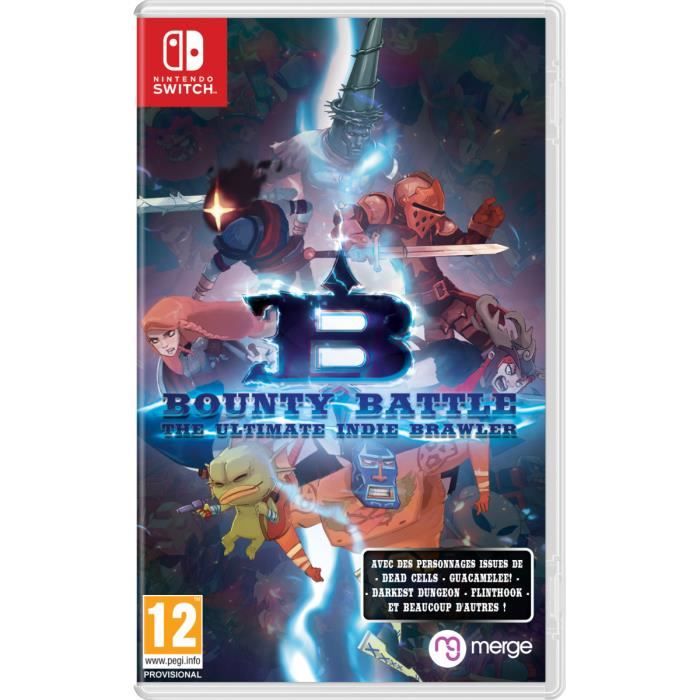 Jeu Vidéo - Bounty Battle - Nintendo Switch - Combat 2D - 4 Joueurs - PEGI 12+