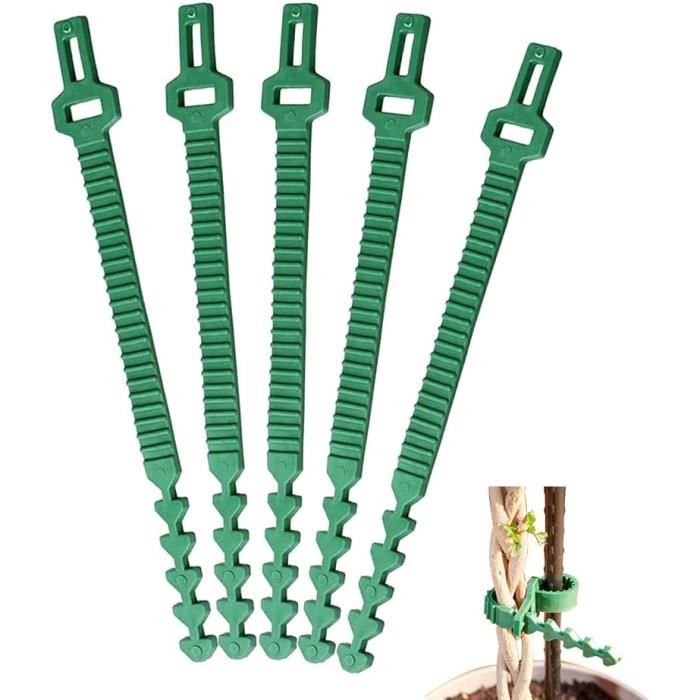 Lot De 70 Connecteurs Réglables 11 Mm Pour Treillis Plantes – Support Grimpantes Ultra Solide