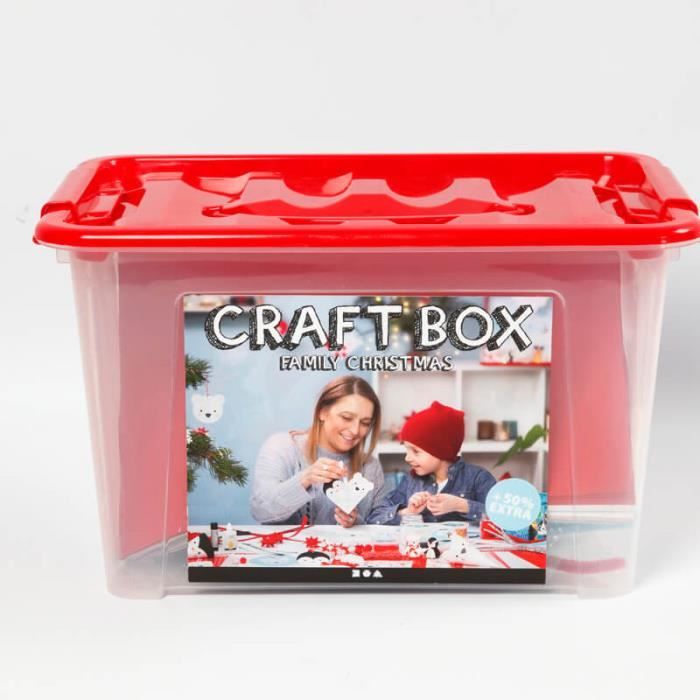 Ensemble de bricolage - Noël - Multicolore - Activités manuelles - Décorations créatives - Pour enfants