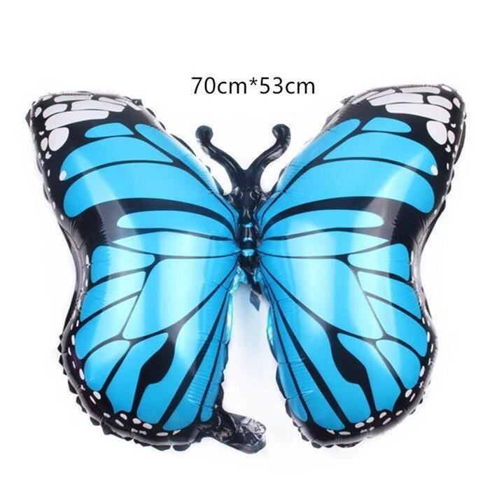Chapeau De Dessin Anime Grands Ballons Papillon En Aluminium Ballon A Helium Rose Fete D Anniversaire Ballons De Jq7130 Cdiscount Maison