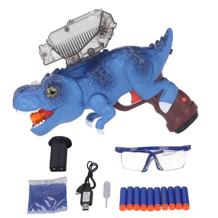 Jeu De Tir Dinosaure Avec Pistolet à Air Et Projectiles Mousse - Cible Mobile Avec Score - Pour Enfants 5-8 Ans