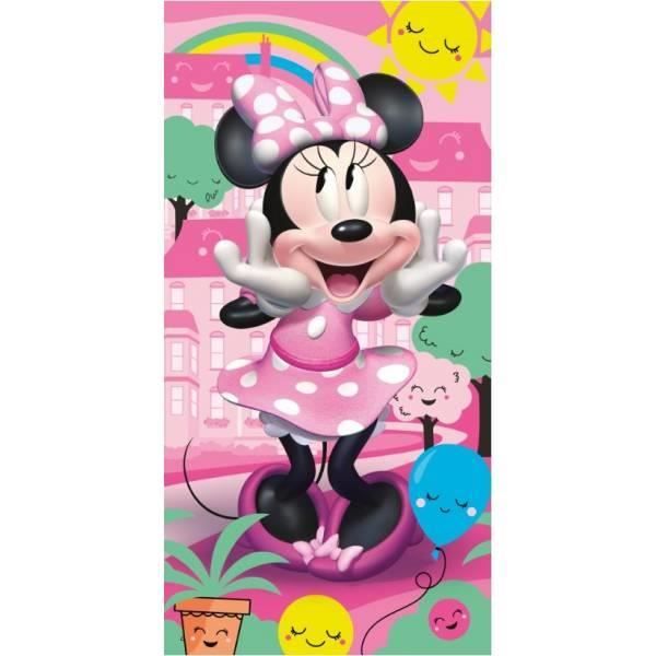 Minnie Mouse Drap de Bain 70 x 140 cm Coton