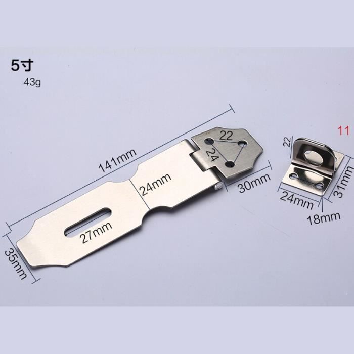 Loquets De Sécurité OTOTEC Pour Crochet De Remorque - 4pcs 52mm Anti-déclenchement En Acier 1.9mm