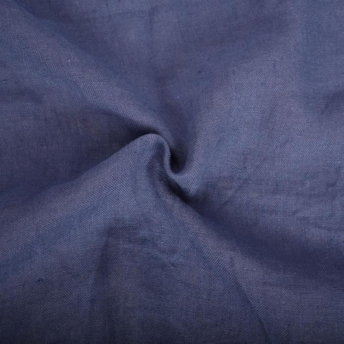 Tissu Au Mètre En Lin Bleu Indigo – 140 Cm De Large – Vente Aux Enchères