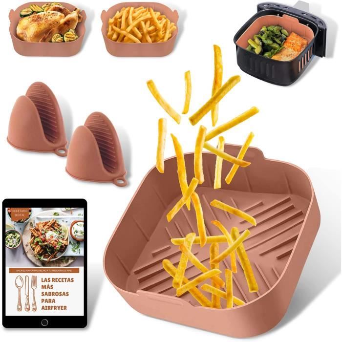 Moule En Silicone Pour Friteuse à Air COSORI Turbo Tower Pro 10,8L - Antiadhésif, Résistant à La Chaleur (-4°C à 205°C)