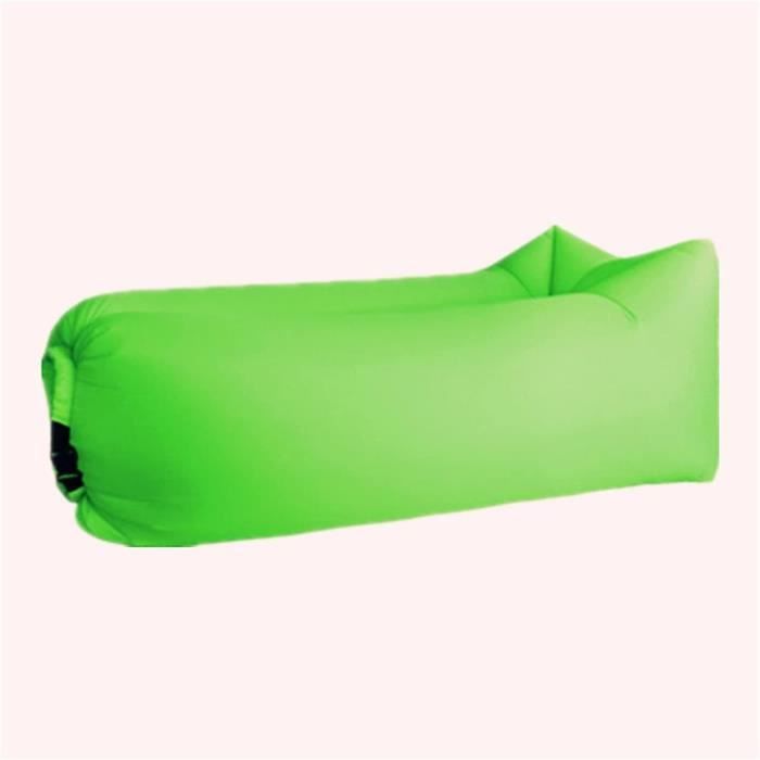 Canapé gonflable facile à installer pour chaise de plage, chaises de camping