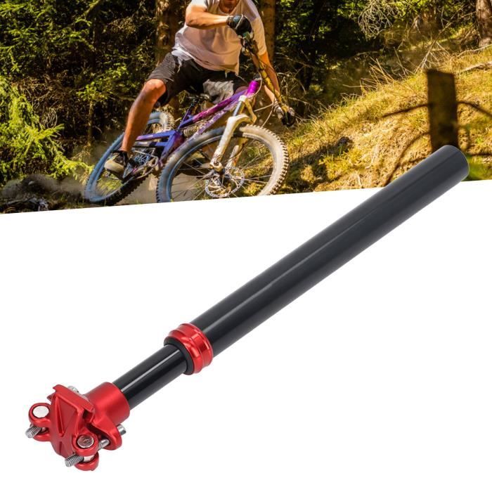 Tige De Selle Suspendue 27,2/30,4/31,6 Mm – Alliage Alu, 300 Mm, Pour VTT Et Vélo De Route