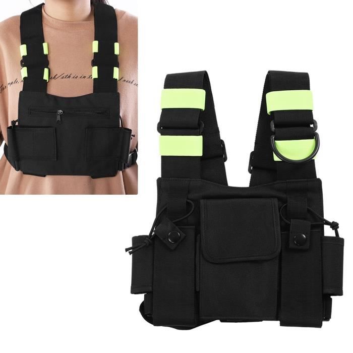 Gilet Portatile Riflettente Per Salvataggio Con Tasche – Taglia Unica Fino A 119 Cm, Uomo