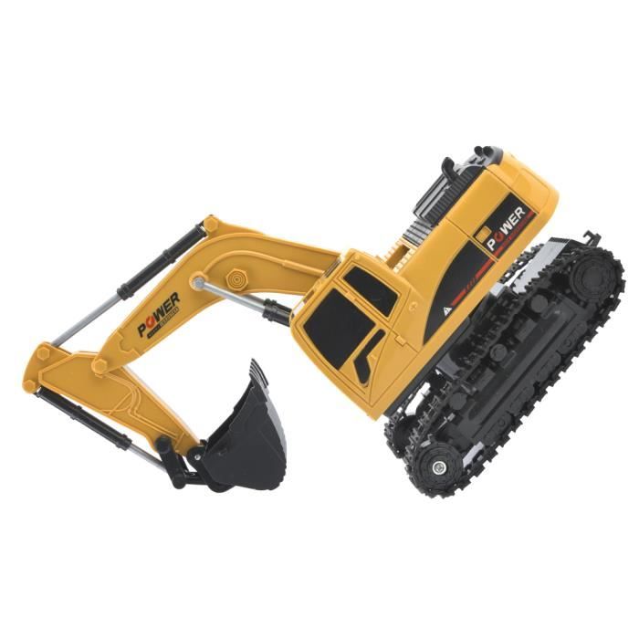 deAO Grue à tour télécommandée pour enfants, 128 cm de hauteur, 6 canaux, rotation à 680 °, jouet avec lumières et sons, modèle Die Cast, cadeaux pour garçons et filles deAO Grue à tour télécommandée pour enfants, 128 cm de hauteur, 6 canaux, rotation à 680 °, jouet avec lumières et sons, modèle Die Cast, cadeaux pour garçons et filles